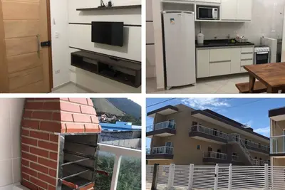 Image de Rev 204: 800m de la plage de Maranduba, Ap avec suite, Tv Ă led, barbecue