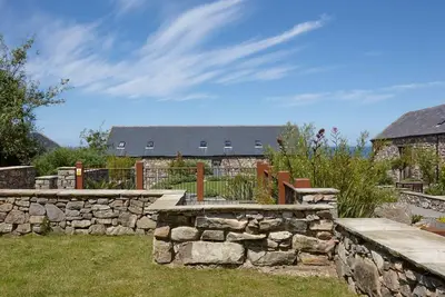 The Threshing Barn - une péninsule de Llyn pouvant accueillir 6 personnes dans 3 chambres