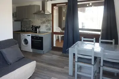Image de Appartement rénové aux Orres, skis aux pieds, parking, accepte animaux