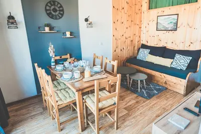Image de Appartement cosy 6 pers avec piscine, sauna et accès direct aux pistes - Les Orres 1800