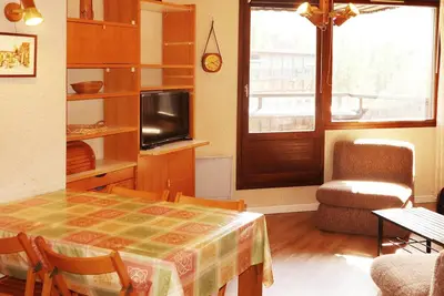 Image de Appartement 2p 6 pers avec balcon, accès direct pistes