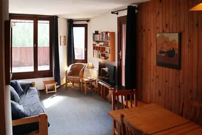 Image de Duplex 8 pers, exposé sud, terrasse, 6ème étage, proche pistes, bien équipé