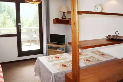 Image de Studio 6 pers au pied des pistes avec balcon - Les Orres