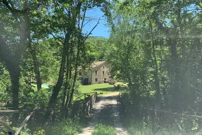 Image de Ferme entourée de bois