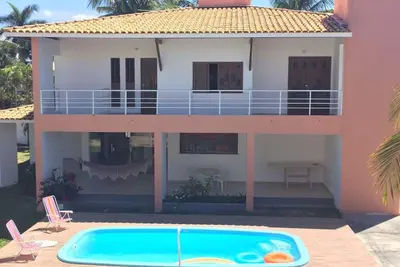 Image de Super belle maison, dans une communautĂ© fermĂ©e, près de la plage et de la rivière JacuĂpe.
