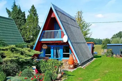 Image de Maison près du Dümmer See avec bateau