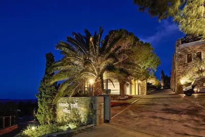 Maison de vacances avec piscine privé à Elounda