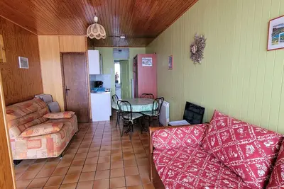 Image de Studio cosy 4 pers. Ă Saint-Michel-de-Chaillol - Terrasse sud, animaux admis