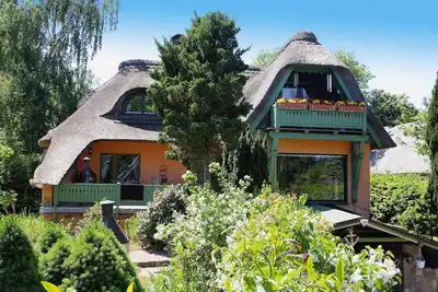 Image de Maison au bord du Jabelsche See avec Sauna