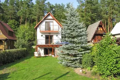 Image de Maison au bord du lac Talty, région de Mazurie