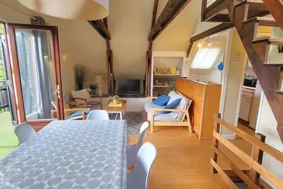 Image de Chalet pour 7 pers. Ă Saint-Michel-de-Chaillol, Balcon Sud, Jardin, Mezzanine, Animaux admis