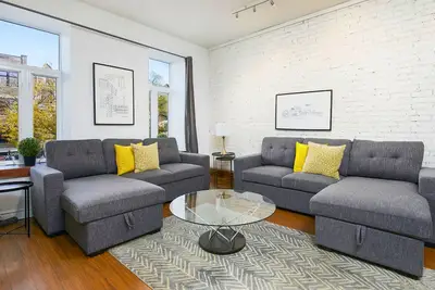 Image de Dreamy Heritage Greystone 3br Loft groupes jus 12 personnes au Plateau Mt-Royal