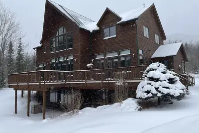 Image de Chalet familial de luxe avec vue sur Jay Peak (4, 8 km de Jay Peak Resort)
