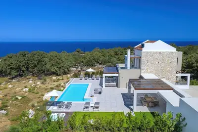 Image de Rethymno Villas - Nouvelle villa haut de gamme construite Ă Prines Village