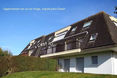 Image de Appartement F2 familial (42m2), plein Ouest, calme, à 50 m de la mer