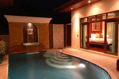 Image de Les Palmares Villas - Villa 1 Chambre avec Piscine Privée - Chambre Seulement