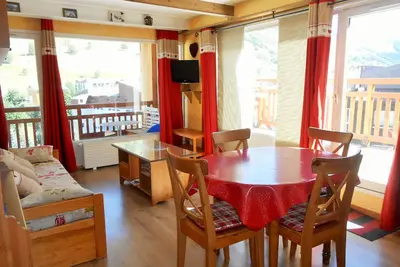 Image de Studio confortable avec grand balcon aux Deux Alpes