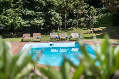Image de Maison dans ferme, avec piscine, barbecue, wifi et Netflix