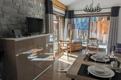 Image de Appartement 88m² pour 6 personnes avec balcon, proche du centre à Châtel