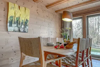 Image de traumHaff Chalet atmosphérique sur la côte de la mer Baltique avec sauna et cheminée