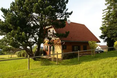 Image de Grand chalet avec vue magnifique