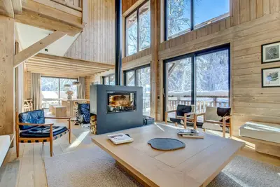 Image de Mésange Cendrée - Chalet neuf 6 chambres 6 salles d'eau pour 16 personnes