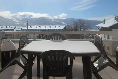 Image de Studio Cosy plein sud \/ Magnifique vue sur les montagnes \/ Terrasse plein sud
