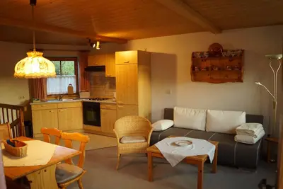 Image de Haus Haidweg Wohnung 6 - 2 Zimmer Maisonette, ca. 55 qm für 2-4 Personen mit privatem Eingang und direktem Zugang zum Garten