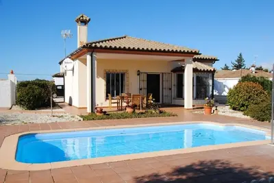 Image de Villa Buenavista avec piscine privée et vue fantastique sur l'arrière-pays