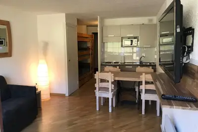 Image de Studio rénové sur les pistes - 4 pers - Balcon - Parking - Animaux admis