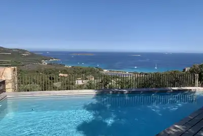 Image de Villa Palombaggia, vue mer panoramique 180°, ping-pong, borne recharge voiture