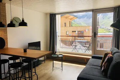 Image de Cosy appartement T2 situé au coeur de Tignes le Lac à 100 mètres des pistes