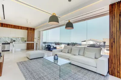Image de Chic 1 lit 2 salles de bain Meilleur vue sur l'océan sur le toit Zona Romantica près de la jetée de Los Muerto