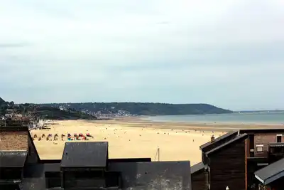 Image de Mini duplex tout confort, vue mer exposition sud