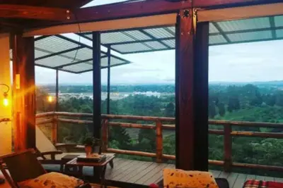 Superbe cabine isolée à 6 min de l'aéroport de Rio Negro