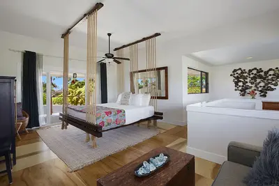 Paradis tropical - Lit suspendu King Superbe - Vues à 360 degrés! ! !