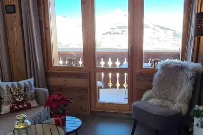 Image de Le Confidentiel : Appartement Haut Standing 6 Pers Paradiski\n4 *Vue Mont Blanc