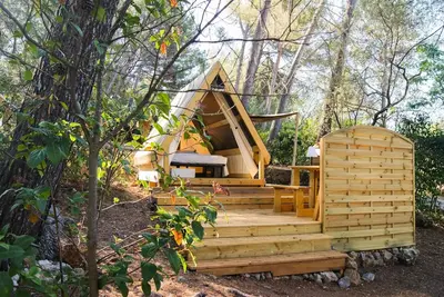 Image de Lodge Mini Cannelle 6m² max 2 personnes 2 personnes