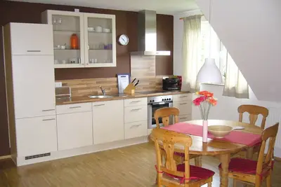 Image de bel appartement avec terrasse sur le toit pour 2 personnes
