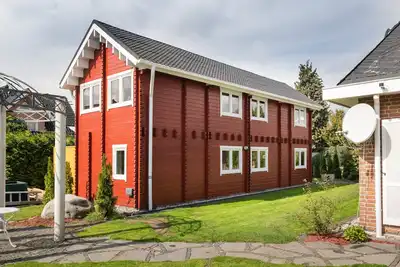 Image de Modernes Haus mit Sauna und Kamin bei Hannover
