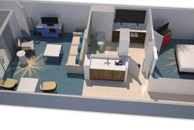Image de Oceanfront 1 Bdr Suite avec accès île privée