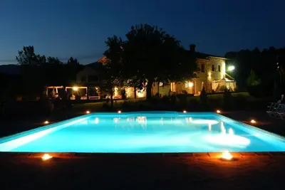 Image de Maison de vacances privée avec Wifi, piscine privée, climatisation, Tv, animaux admis, parking