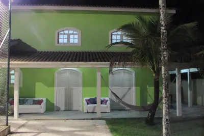 Image de Maison 14 personnes, 50 m de la plage, baignoire, court de sable lumineux, barbecue