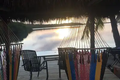 Image de Nous avons un endroit idéal pour pêcher ou détendre la vue