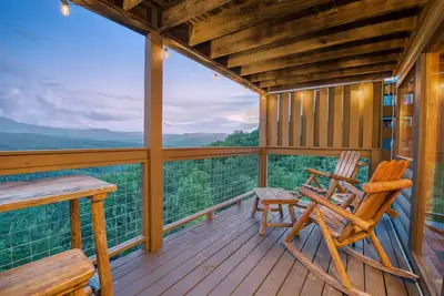 Image de Cabine 3 Br 💥180 'Mountain View avec bain à remous, théâtre et foyer
