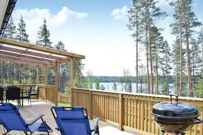 Image de Belle maison à Målilla avec cuisine