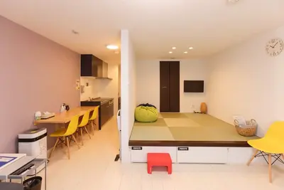 Image de Feel Japanese with tatami mats modern atmosphere with sofas / Hashima Gifu