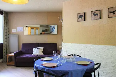 Image de Studio Cabine 4 Pers. avec Balcon, au Pied des Pistes à Vars Les Claux