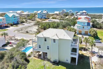Image de Cape San Blas, SeaGrass, Animaux admis, Piscine privée, 4 chambres ~ Sea Breeze