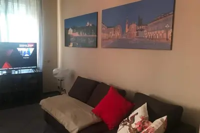Image de appartement dans un élégant condominium dans le quartier precollinare de Turin